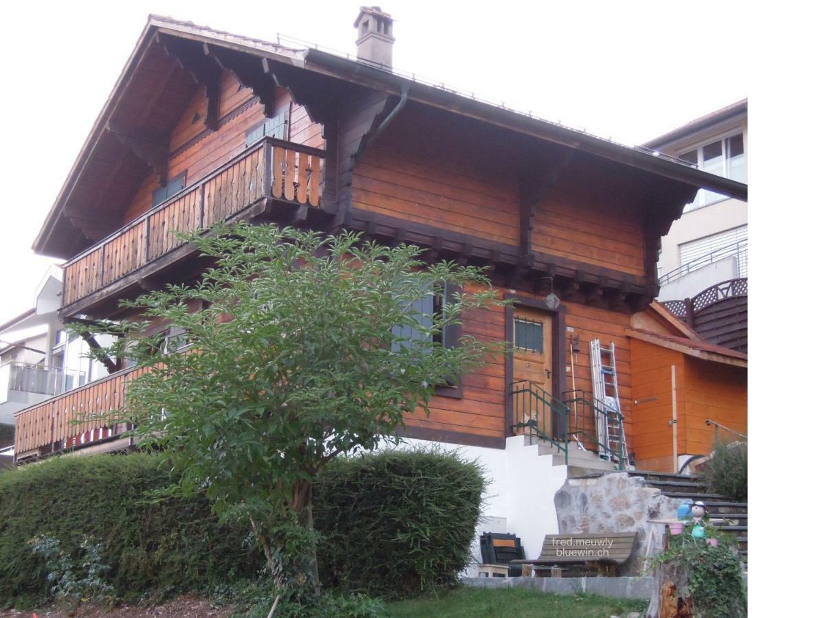 "Les Echalas" Appartement Independant Avec Cuisine En Lavaux Unesco Chexbres Exterior foto